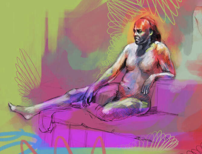 Luminescence | digital drawing | 2017