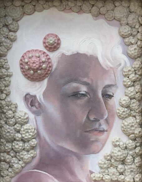 Wellness| oil paint and polymer clay | 2018
