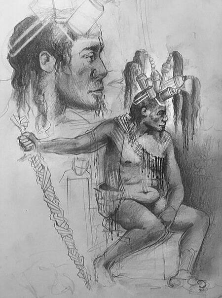 Character Studies | graphite| 2018